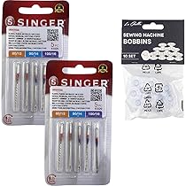 20 Aghi Per Macchina Da Cucire Singer 2020 - Spessore 90/14 Per Cotone E Sintetici - Foto 3