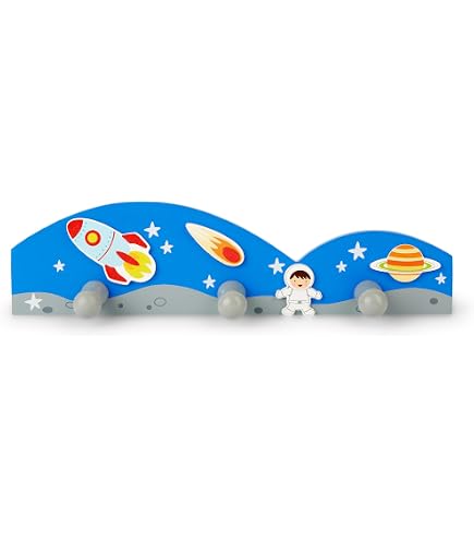 Gancio Da Parete In Legno OYOY Mini A Forma Di Coniglietto - Appendino Per Cameretta Bambini - 8x6x4,5 Cm Con Vite E Tassello - 2