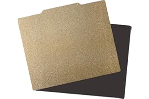 TIOPY Double Sided Textured PEI Bed Kits 300 x 255 mm, Piatto strutturato PEI Magnetico + Base Magnetica, per piattaforma Sovol SV01/SV01 Pro SV02 QID X-Max/X-CF Pro
