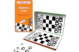 The Purple Cow PC36TGCHE Chess Magnetic Travel Game