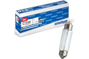 ‎XENOHYPE XENOHYPE 10x Premium Soffitte 12V 5W C5W SV8,5 37mm Kennzeichenbeleuchtung