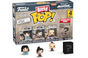 Funko Bitty POP! Avatar: the Last Airbenderand A Surprise Mystery Mini figurka - 0,9 cala (2,2 cm) do kolekcjonowania - w zestawie półka do układania w stosy - pomysł na prezent