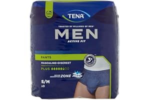 Tena Men Pants Active Fit M 9p