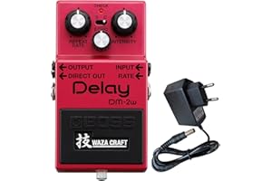 BOSS GUITAR EQUIPMENT Boss DM-2w Delay Waza Edition Effekt-Gerät + keepdrum 9V Netzteil