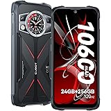 CUBOT Kingkong 9 Rugged Smartphone, Android 13 Telefono Indistruttibile, 24GB RAM+256GB ROM/1TB Cellulare Antiurto, 10600mAh 