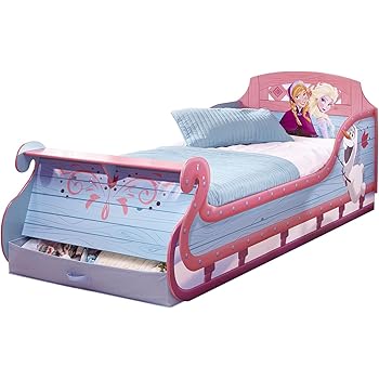 Disney Die Eiskönigin Schlittenbett Frozen Bett Kinderbett Mädchenbett
