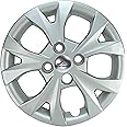 AutoExpanse Wheel Covers for Grand i10 Bolt Type, 14 inch, Set of 4, Silver