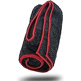 WONKEY - Ekstra B&uuml;y&uuml;k Emici Oto Kurulama Bezi, Mikrofiber Ara&ccedil; Yıkama Bezi, Mega Boy Araba Temizlik Havlusu 60x90 cm