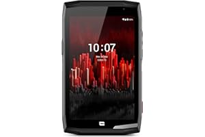 CROSSCALL Core-T5 Unlocked Wifi/4G Plus Tablet/Smartphone (Bildschirm: 8 Zoll – 32 GB – Dual Nano-SIM – Android 11 – Wasserdicht), Schwarz