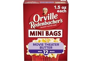 Orville Redenbacher's Popcorn, 42,5 g enkel serveringsväska, 12 st