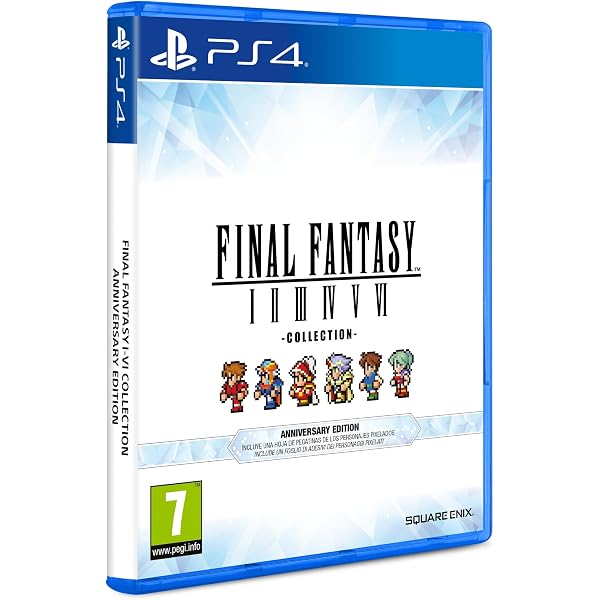 FINAL FANTASY I・II・III・IV・V・VI COLLECTIO Square Enix Final Fantasy I-VI Collection Anniversary Edition
