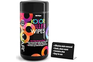 FRAMAR Professional Hair Colour Remover – 100 Wipes for Dye & Bleach Removal Hair Color Remover, Dye Remover Hair Dye Permanent