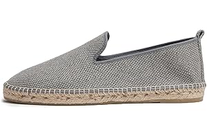 Fred Martin Collection, Herren Vegane Espadrilles aus Bio-Baumwolle mit Jutesohle und Stoffinnenseite