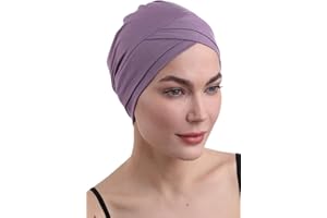 DERESINA HEADWEAR Deresina W Bonnet en Coton pour Chimio, Vêtements de détente et extérieur