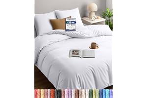 Utopia Bedding Funda Nordica Cama 150 220x240, Blanco | Funda Edredon 220x240 cm y 2 Fundas de Almohada 65x65 cm, Microfibra, Certificado Oeko-TEX, Ideal para el hogar y los hoteles