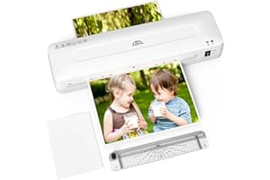 CRENOVA A3 Laminator, Laminator Machine 13 Inches for A3/A4/A5/A6 with Laminating Pouches,Paper Trimmer,for Home Office School