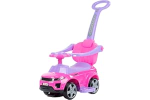 moovkee. Rutschauto ab 1 Jahr – Rutscherfahrzeug Kinder bis 25kg mit Kippsperre und Gummiräder - Stabil und Sicher Baby Car Leise und Zerkratzt die Platten Nicht - für Drinnen und Draußen