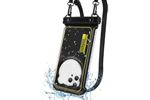 CITAMAMA wasserdichte Handyhülle, IPX8 Schwimmend Unterwasser Handyhülle Wasserfeste Handytasche für iPhone 15 Pro Max 14 13 Galaxy S24 S23 Ultra, bis zu 7,2 Zoll (1 Stück)