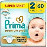 Prima Bebek Bezi Premium Care 2 Numara 60 Adet Ekonomik Paket