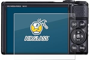 BROTECT Schutzglas für Canon PowerShot SX740 HS/Lite Schutzfolie Panzer Folie Glas Displayschutz Made in Germany [Kratzfest 9H, Anti-Fingerprint]