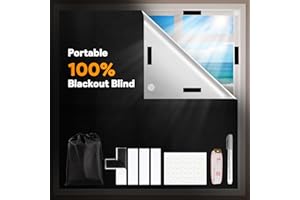 Edonkvi Fenster Verdunkelung 200x148cm, Dachfenster Verdunkelung Innen Sonnenschutz Fenster Ohne Bohren, Verdunklungsstoff Hitzeschutz Außen, Verdunkelungsfolie Thermofolie Meterware für Schlafzimmer