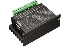 HiLetgo TB6600 4A Stepper Motor Driver 32 Segments DC 9-40V 4.0A Suitable for 42/57/86 Type 2-Phase 4-Phase Stepper Motor