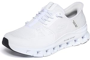 Skechers herr Glide-step ProSneaker | Handsfree slip-in-hälkudde, minnesskum, Glide Step, yttersula med bra grepp