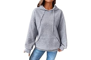 ABYOVRT Donna Felpa con Cappuccio Maniche Lunghe Stampa Floreale Camicette Patchwork Tops Pullover Maglietta