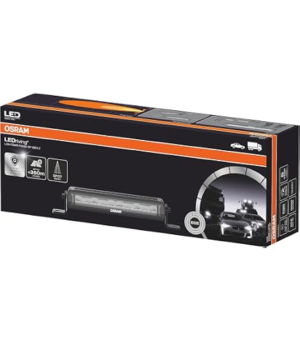 Fari Da Lavoro LED OSRAM LEDriving VX100-FL - 1300 Lumen, 12V/24V, Per Uso Off-Road