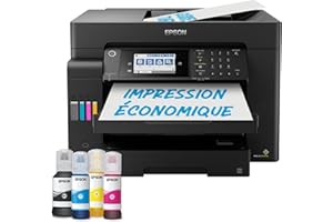 EPSON Imprimante multifonction A3+ EcoTank ET-16600 avec Wi-Fi, réservoirs d’encre et fax
