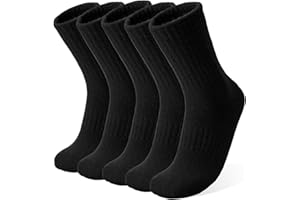 VoJoPi Calze Termiche Donna, 5 paia Calzini Donna Invernali, Caldi Spessore Calzini Lana, Taglia Unica 35-42