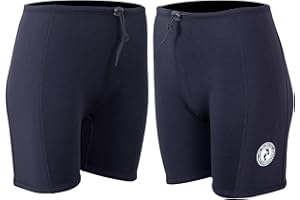 Two Bare Feet Women's 3mm Harmony Wetsuit Shorts - Neoprene Swim, Surf & Paddleboard Shorts for Diving & Watersports - Lightweight & Flexible Fit