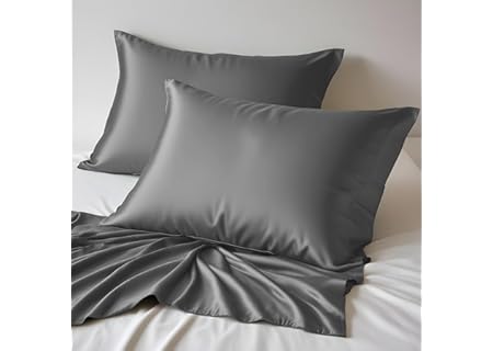 LINENWALAS 100 % ekologisk bambuörngott 2-pack, mjuka premium bambu-silkesörngott för hår och hud, k - Amazon Deal & Rabatt