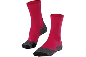 Falke Femme TK2 chaussettes de randonnée rembourrage moyen anti-ampoule chaudes respirantes séchage rapide régulation climatique anti-odeur laine fil fonctionnel 1 paire