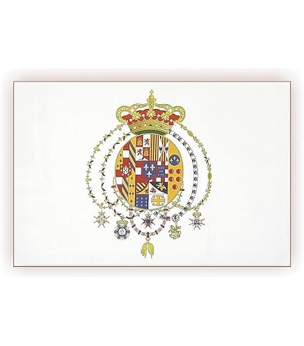 Bandiera Regno Delle Due Sicilie 1816 – 150x90 Cm, Poliestere 100D, Con Foro Per Asta