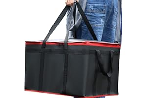 musbus Large XXXL Thermal Thermal Shopping Bag - Foldable Cooler Bag for Warmth with Cold Cooling Function