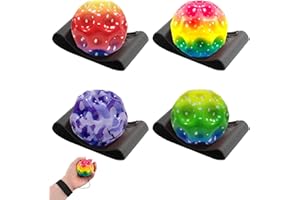 AGOGUE Springball Mit Schnur Schnur Für Kinder, Durchmesser 6cm, Spielzeug Im Freien, Familienspiele