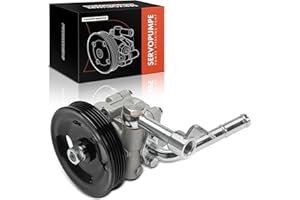 Frankberg Power Steering Pump Steering System Hydraulic Pump Compatible with NP300 Navara D40 2.5L 2006-2019 Pathfinder III R51 2.5L 2005-2013 Replace #49110EB700