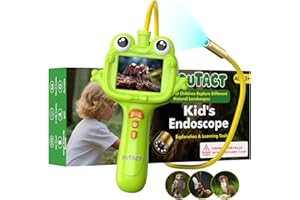 OUTACT Endoscope Snake Camera for Kids, Kids Borescope with Light, Stem Educational Science Toy for Outdoor Camping Nature Exploration, Birthday Gifts for Boys & Girls Aged 3, 4, 5, 6, 7, 8, 9, 10,12