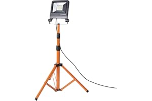 LEDVANCE LED Arbeitslicht, Leuchte für Außenanwendungen, Kaltweiß, Tripod-Ständer, LED Worklight, 1 x 50 Watt