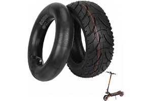 25 cm ytterdäck och innerslang, set kompatibelt med irin G2 Max/irin G3 Pro Kickscooter, 24 x 15 halkfria och slitstarka reservdäck, 10 x 3,4 tum innerslang av gummi