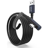 Syntech Bağlantı Kablosu 10 FT Quest2/Pico 4 Aksesuarları ve PC/Steam VR, Y&uuml;ksek Hızlı PC Veri Transferi, VR Kulaklık ve Oyun