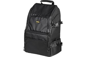 Spro Backpack 104 – geräumiger Rucksack, Outdoor-Rucksack, Angelrucksack inklusive 4 Tackle-Boxen, ideal für Alltag, Schule, Uni, wasserabweisender Rucksack, großer Stauraum, Angeltasche