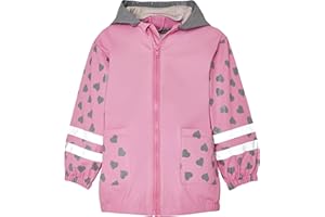 Playshoes Rain Coat Fireman, Waterproof - Chaqueta de manga larga para niña