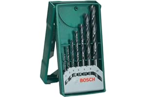 Bosch Mini X-Line con 7 brocas (para Metal, Ø 2-10 mm, Accessorios Taladradora)