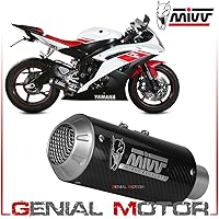 Y.021.LM3C Auspuff exhaust MIVV MK3 Carbon kat fur YAMAHA YZF 600 R6 2006 > 2016