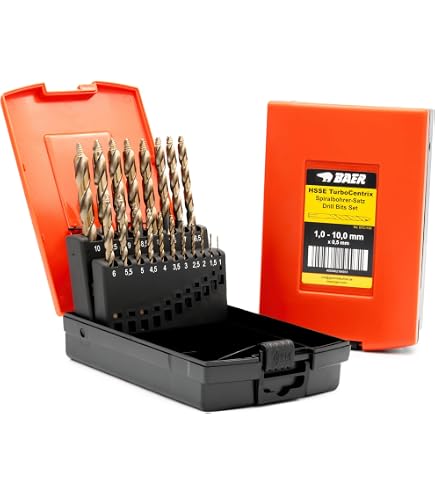 Bohrcraft Schneideisen HSS-G DIN 223 B + Halter in Mini-Box 8-tlg. M