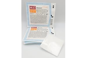 CENNYO Melolin 5cm x 5cm Sterile Non Adherent Dressings Pack of 25