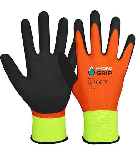ACE Frost Thermo Arbeits-Handschuh - Kälte-Schutz-Handschuhe für die Arbeit im Winter - EN 388/511-08/M (1er Pack) bei Günstiger Preis