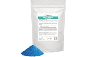 FertilTech Sulfate de Cuivre 1.5 kg - Traitement Algues, Engrais Plantes & Bouillie Bordelaise | Anti-Mildiou & Fongicide Naturel | Qualité Agricole & Aquaponie